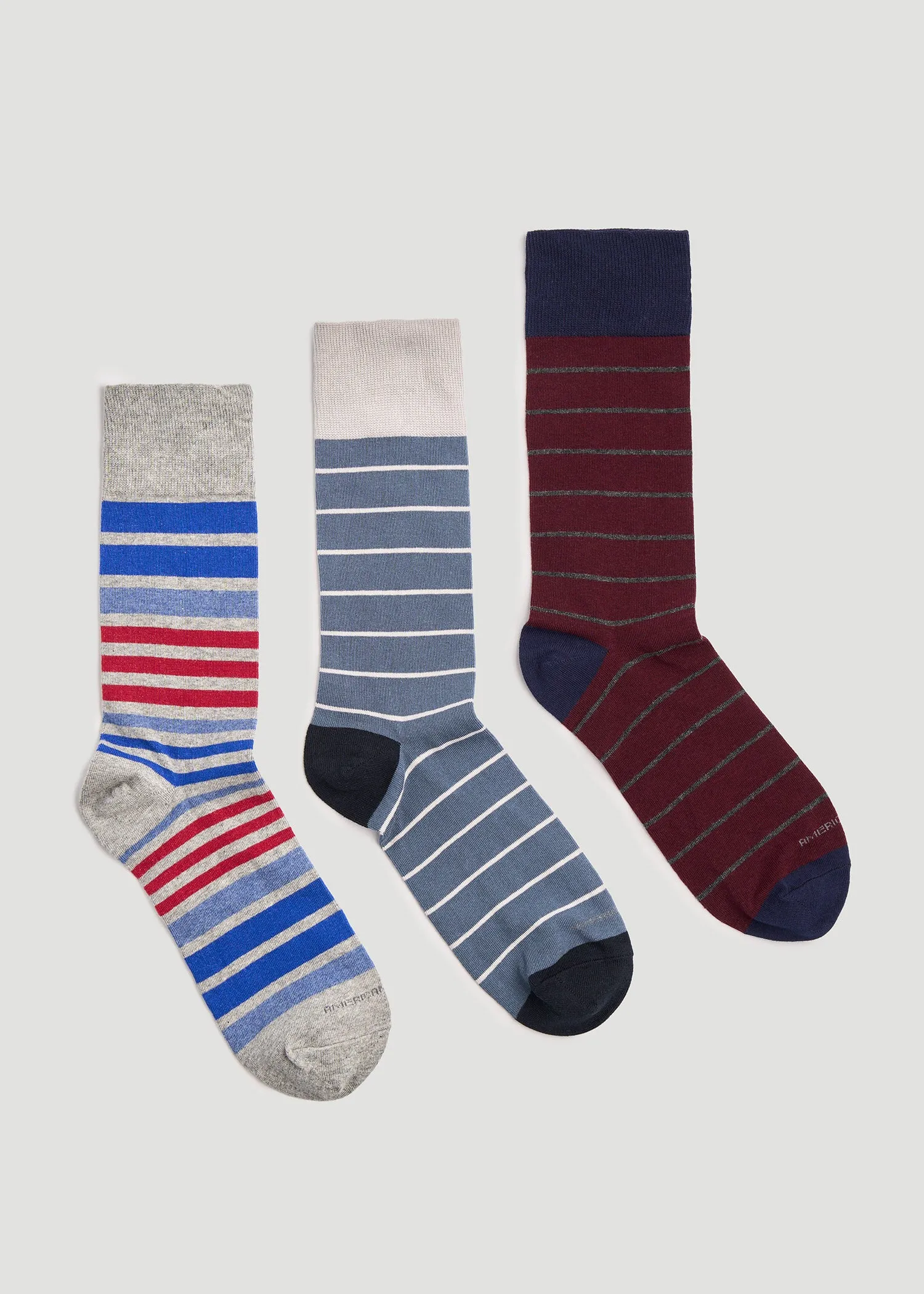 Men's Dress Socks Size 14 to 17 | Pack C (3-Pack)