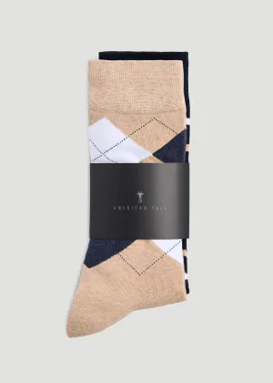 Men's Dress Socks Size 14 to 17 | Pack E (3-Pack)