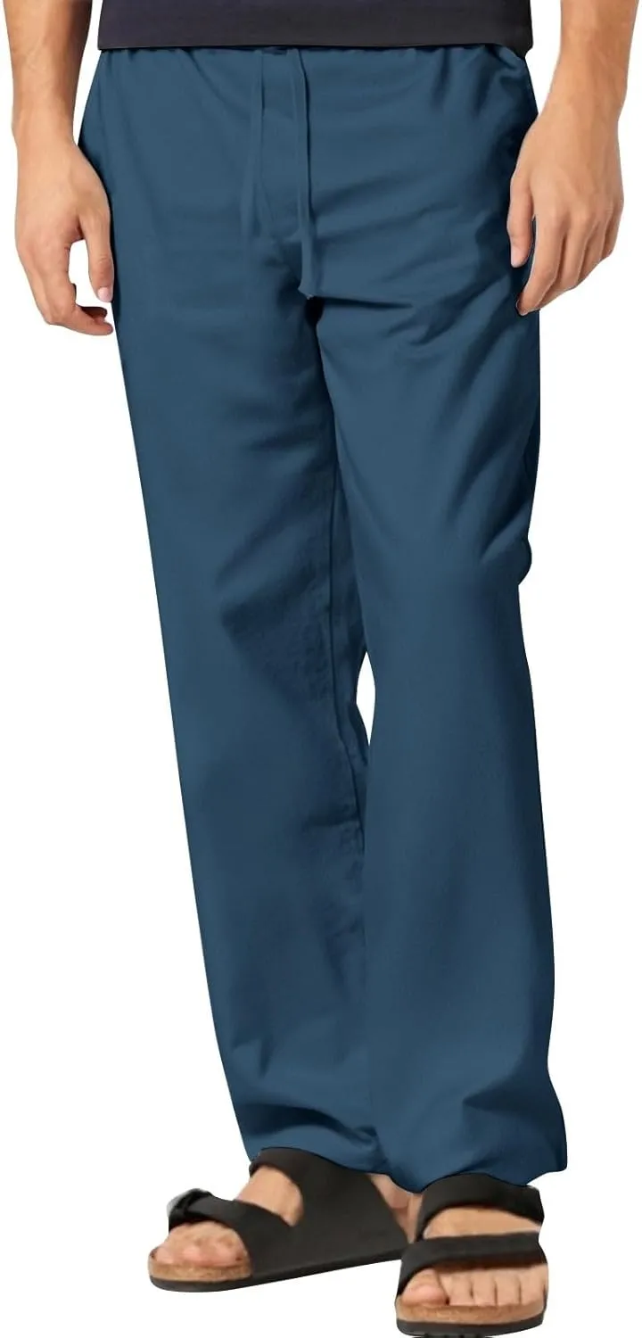 Men's Hip-hop Pants Breathable Linen Loose Casual Daily Sports Home Pants 2025