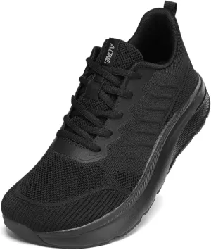 Mens Wide Walking Shoes Soft Sole Non Slip Running Comfortable Tennis Breathable Athletic Gym Workout Sport Sneakers
