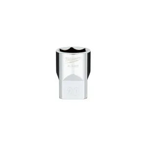 Milwaukee 45-34-9121 - 1/2 in. Drive 20MM Metric 6-Point Socket with FOUR FLAT™ Sides