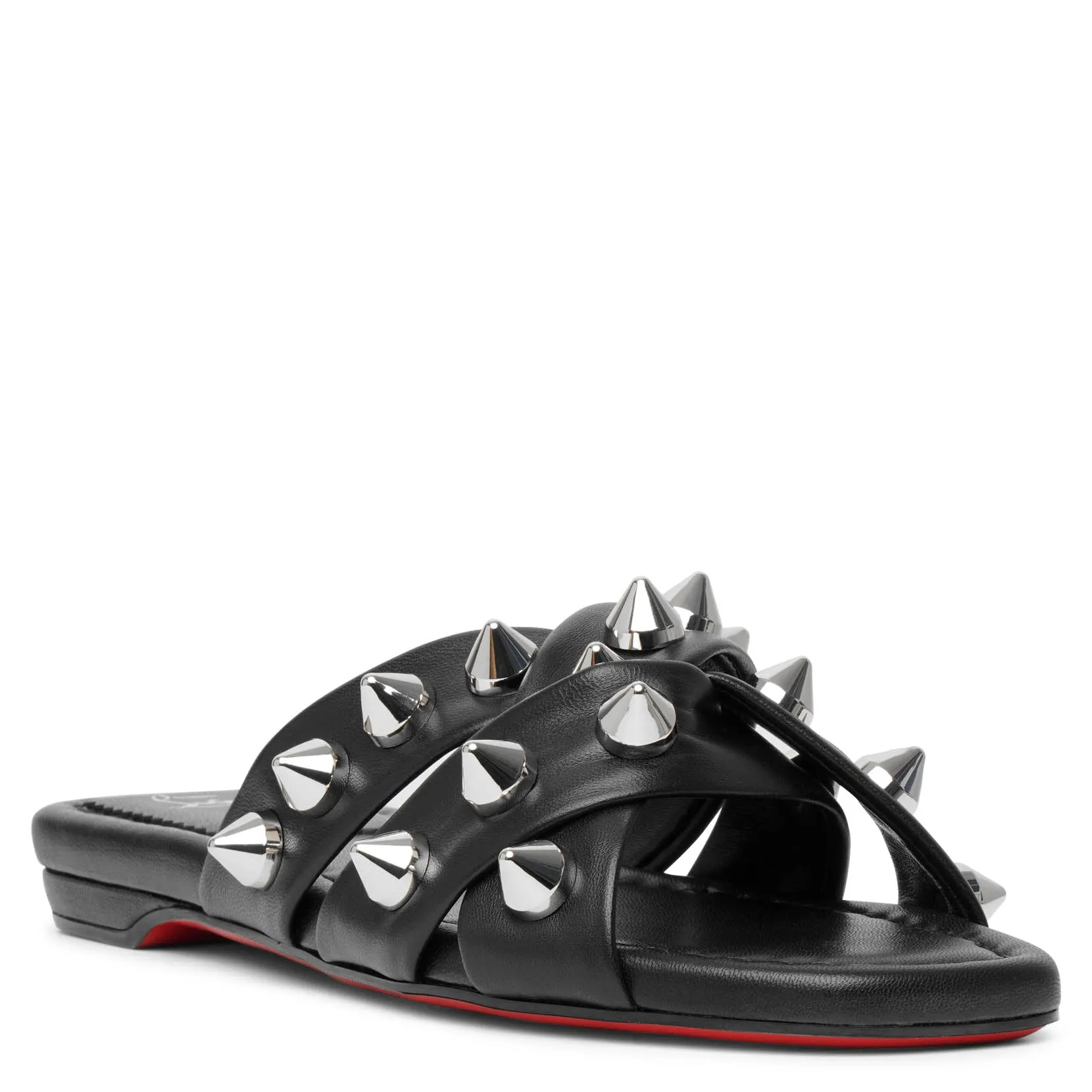 Miss spika club black flats