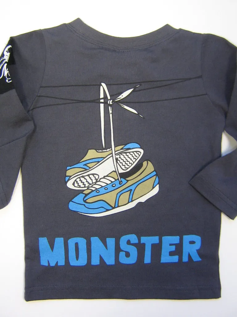 Monster Republic Sneakersaurus Long Sleeve Shirt