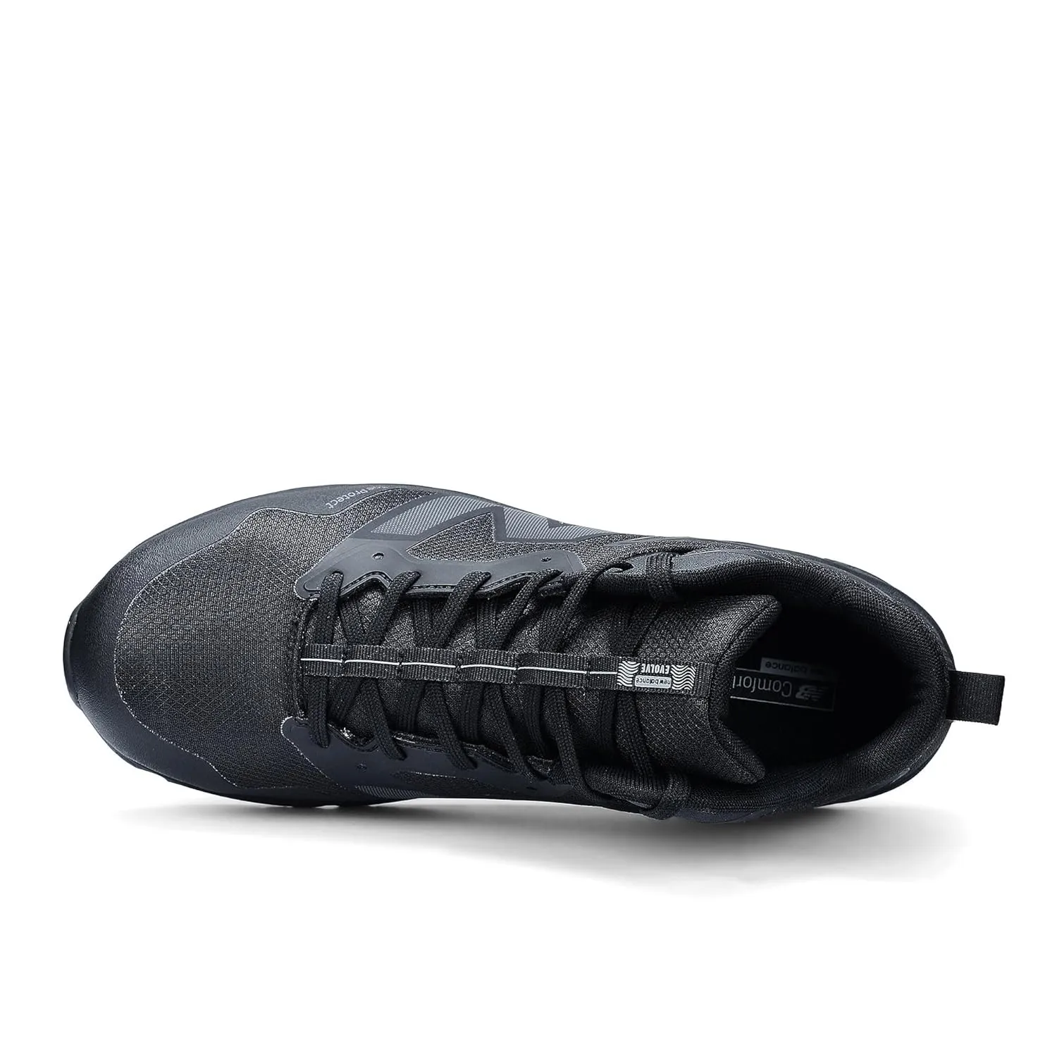 New Balance Evolve ESD Safety Shoes for Men - Non Slip Composite Toe Static Dissipative Electrical Hazard - Wide Fit, Black