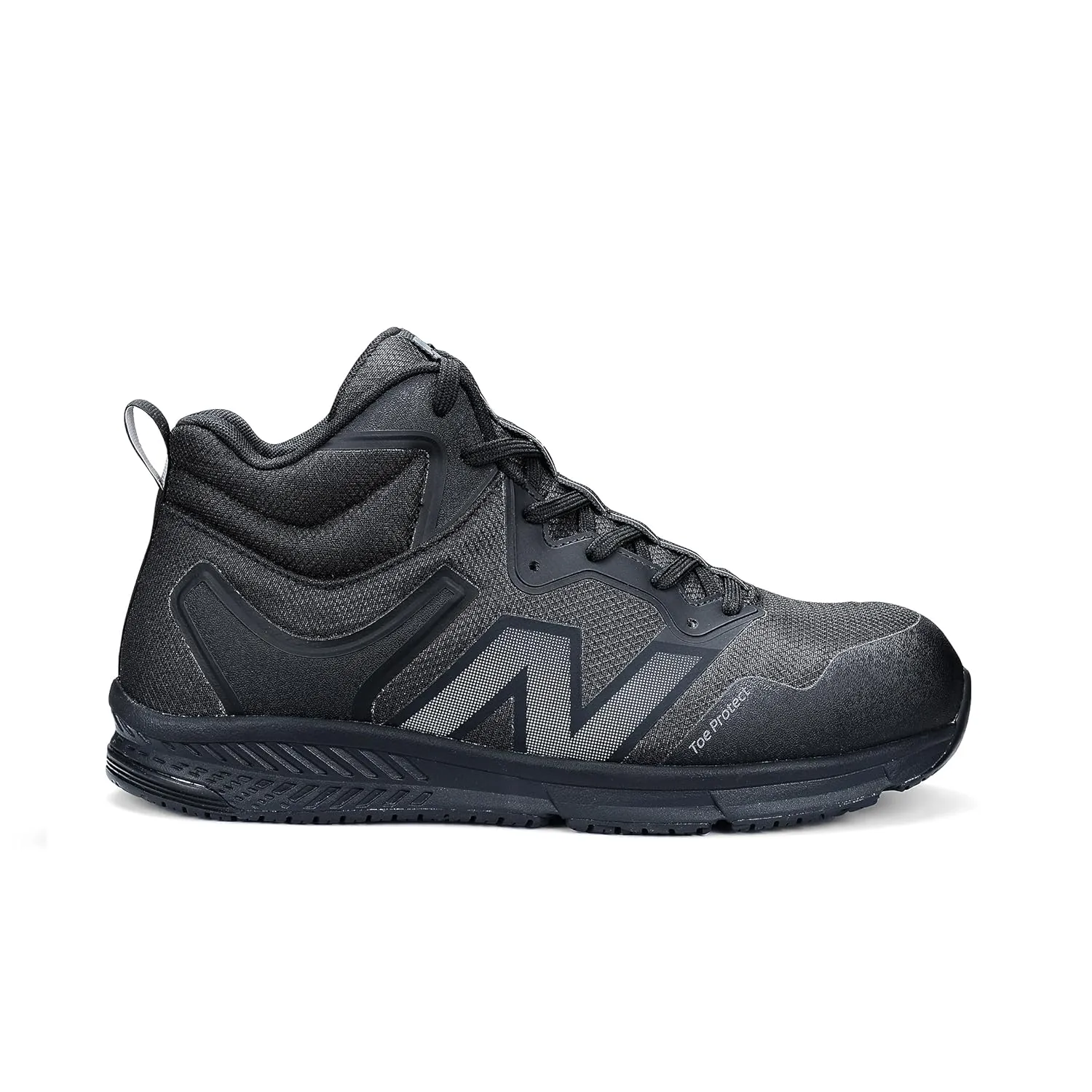 New Balance Evolve ESD Safety Shoes for Men - Non Slip Composite Toe Static Dissipative Electrical Hazard - Wide Fit, Black
