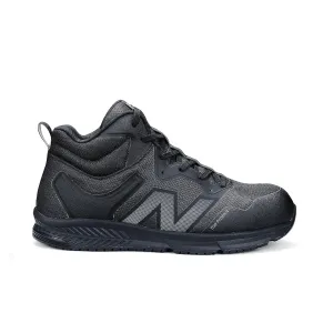 New Balance Evolve ESD Safety Shoes for Men - Non Slip Composite Toe Static Dissipative Electrical Hazard - Wide Fit, Black