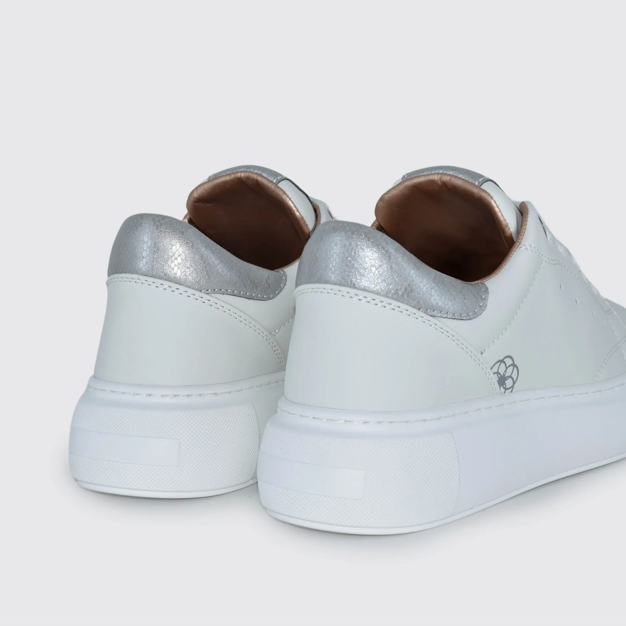 New Woman Glitter Phyton Silver