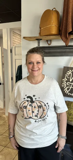 Oh Hey Pumpkin Cream Graphic