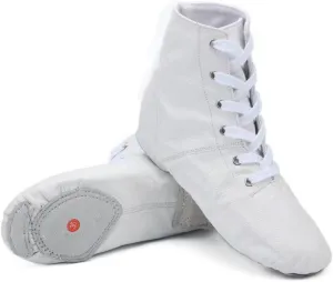 ONAIC Womens Ballroom Dance Shoes Jazz Boot Shoes Closed Toe Lace-Up Modern Salsa Shoes Platform Shoes