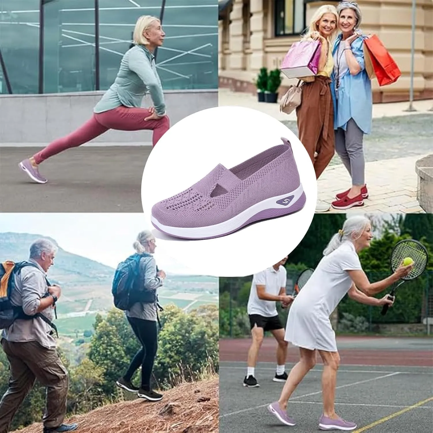 Orthopedic Shoes for Women, Zapatos Ortopdicos para Mujer, Orthoture Womens Shoes Breathable Soft Comfort Wear Shoes