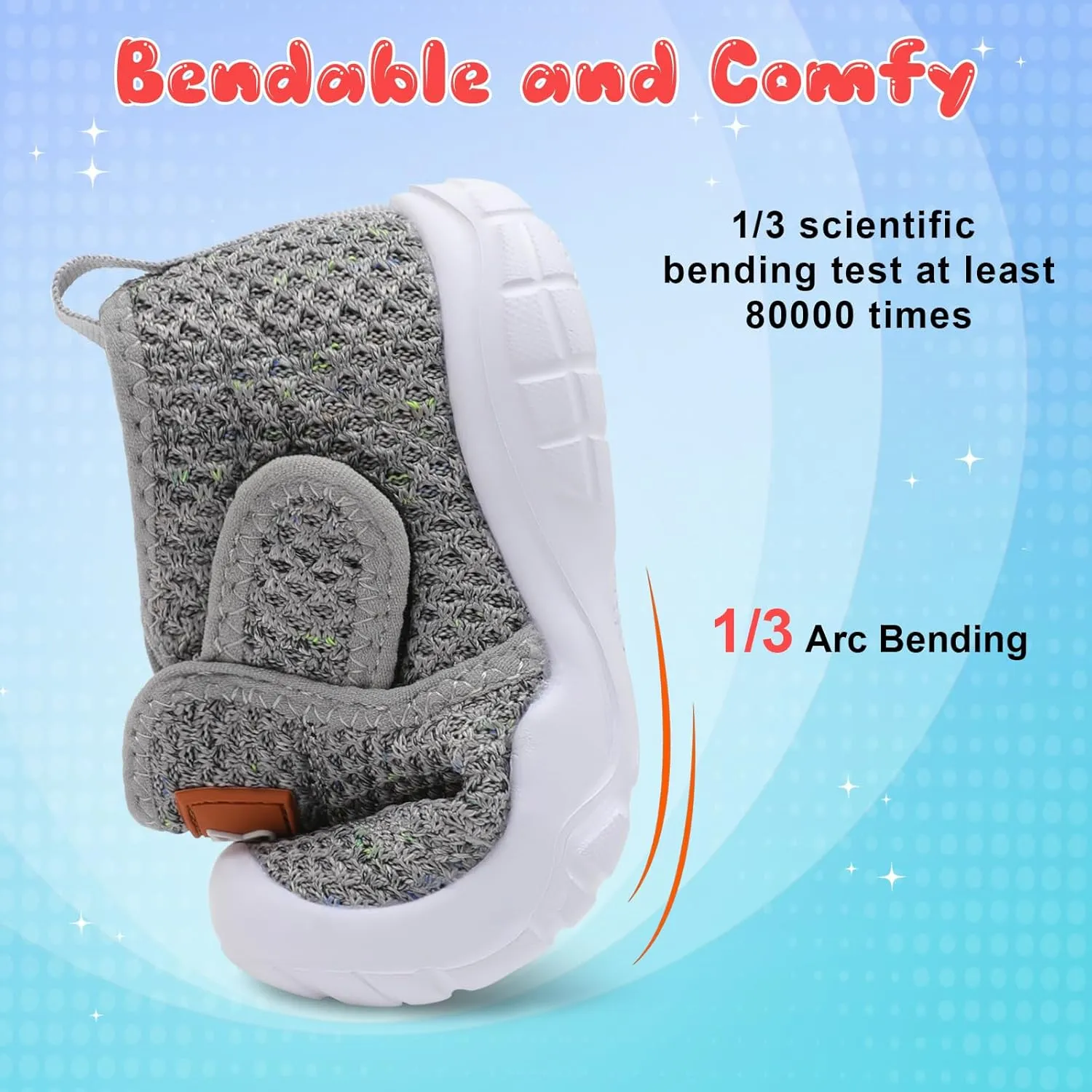 QFH Toddler Shoes Boys Girls Sneakers Comfy Barefoot Shoes Kids Adjustable Hook and Loop Walking Shoes Wide Toe Box Breathable Shoes