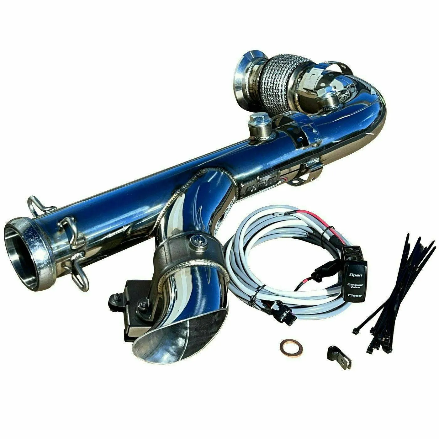 RPM Powersports Can Am Maverick X3 2.5" Electronic Side Dump Exhaust