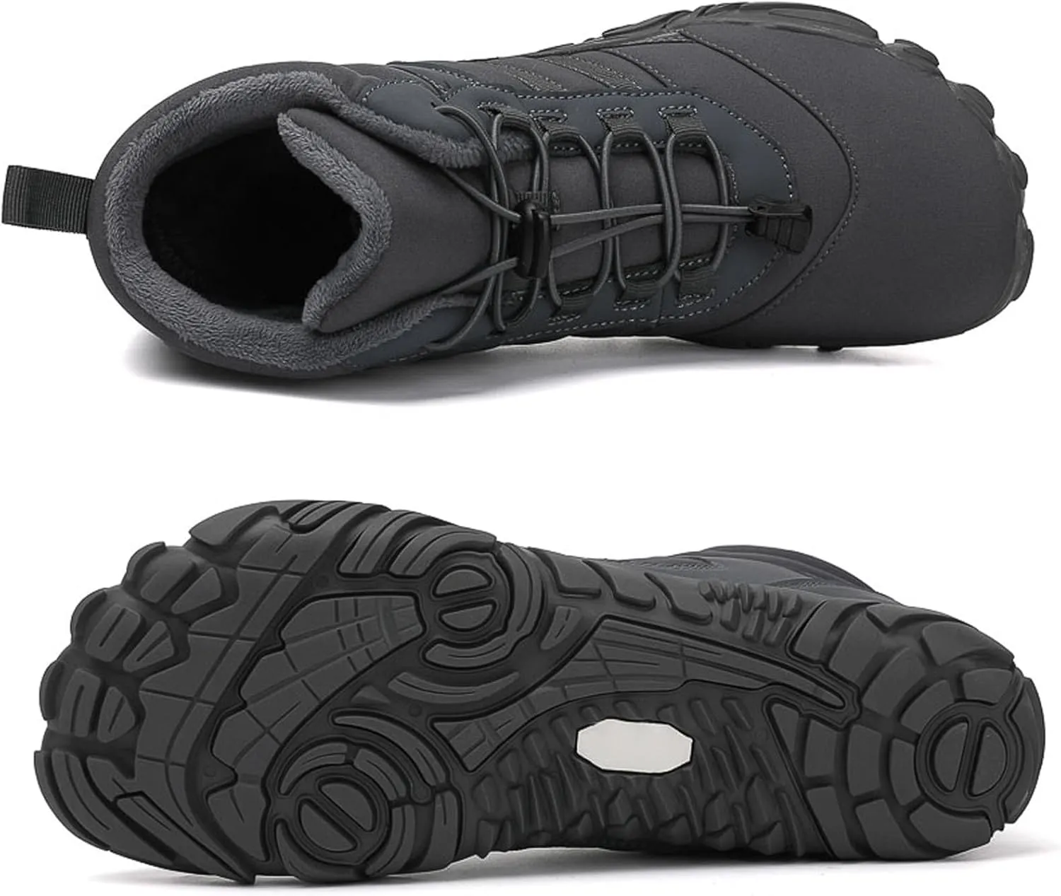SECHRITE Women Barefoot Shoes Mens Minimalist Zero Drop Boots Wide Toe Box Toes Sneakers Workout Footwear Shoes