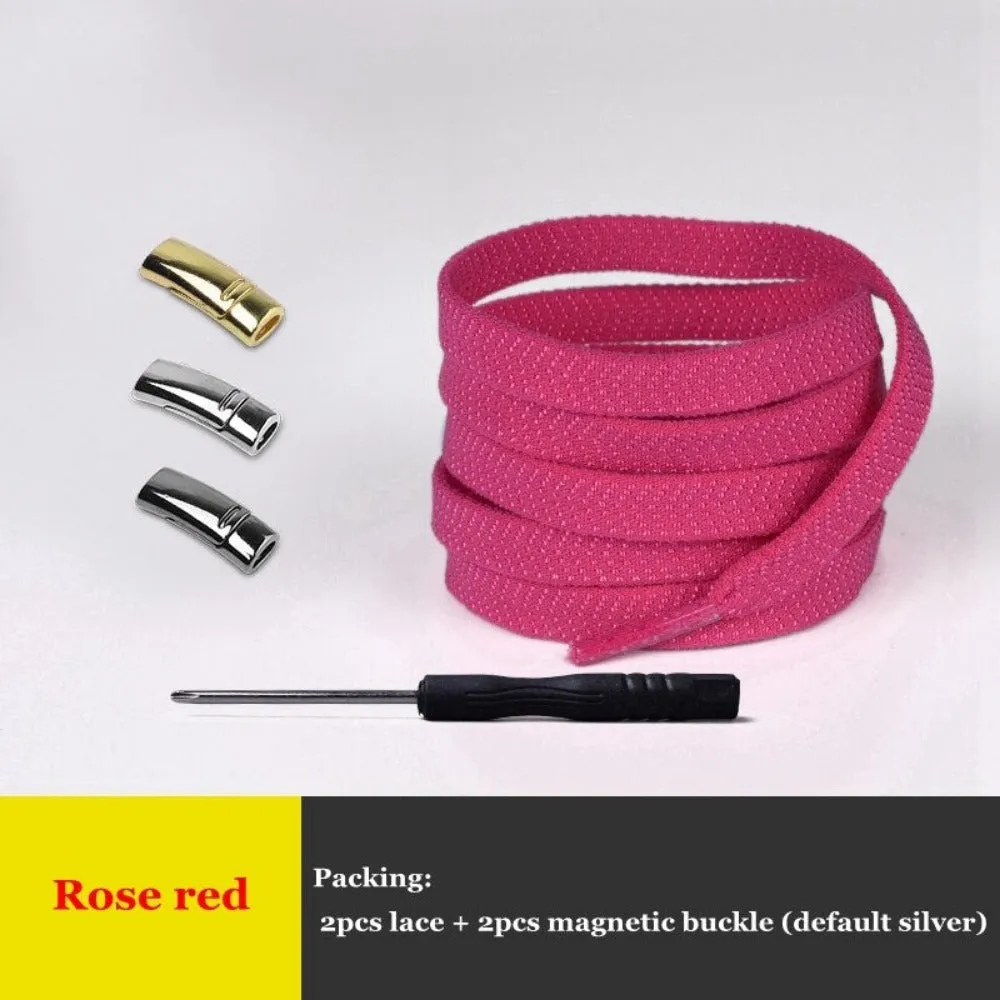 shoelaces magnetic closure fastening locking quick not tiying shoe laces ✈️ free.shipping