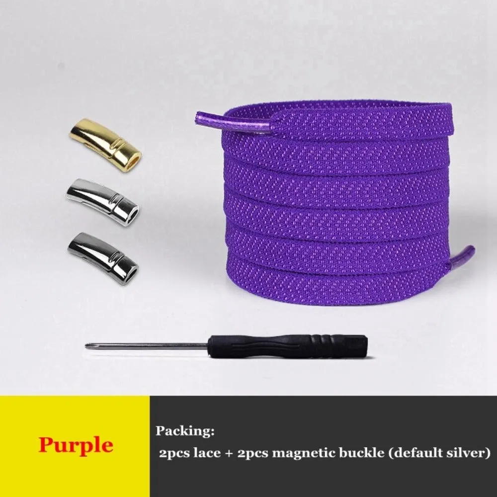 shoelaces magnetic closure fastening locking quick not tiying shoe laces ✈️ free.shipping