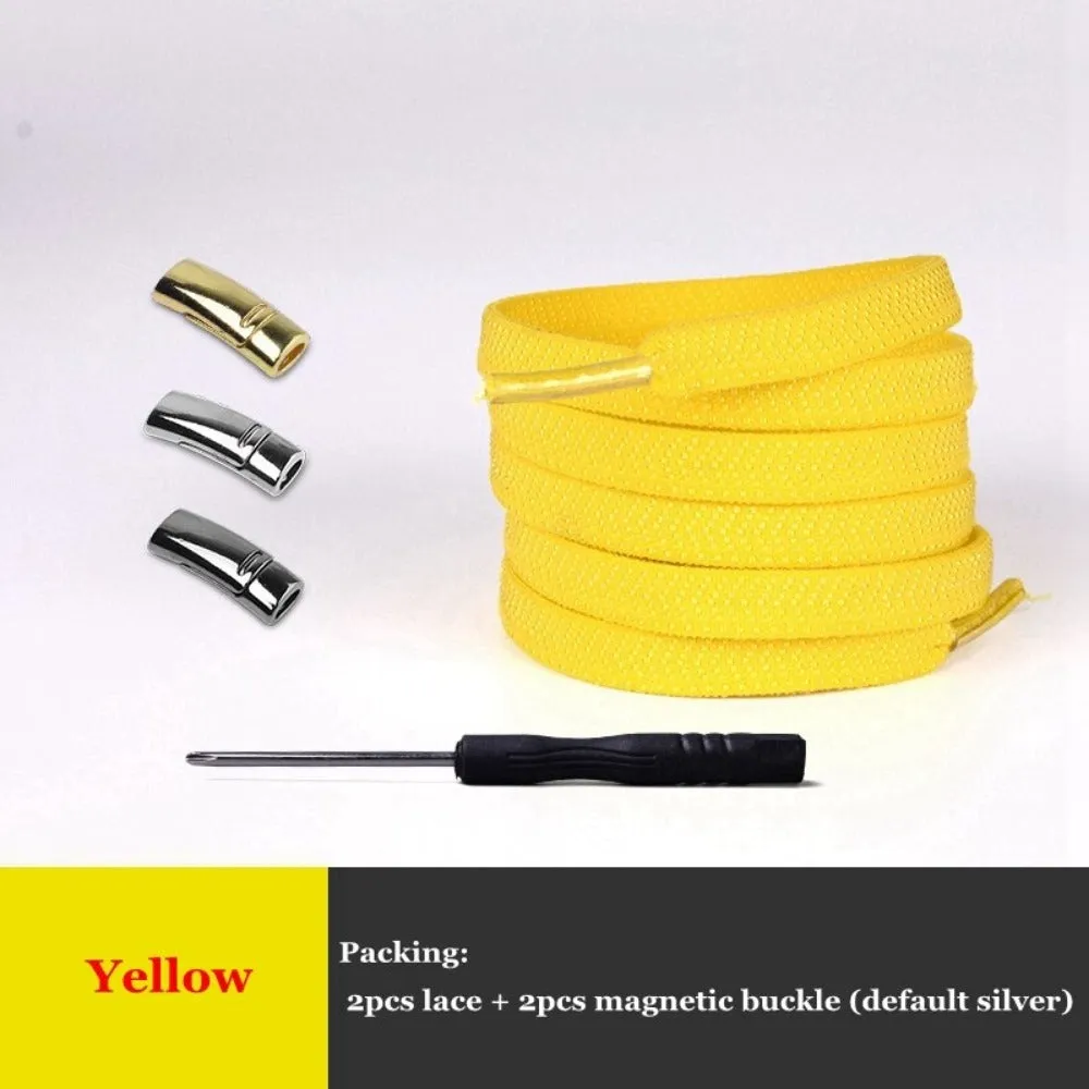 shoelaces magnetic closure fastening locking quick not tiying shoe laces ✈️ free.shipping