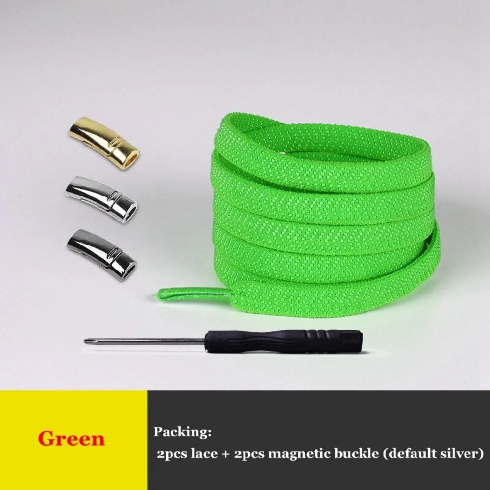 shoelaces magnetic closure fastening locking quick not tiying shoe laces ✈️ free.shipping