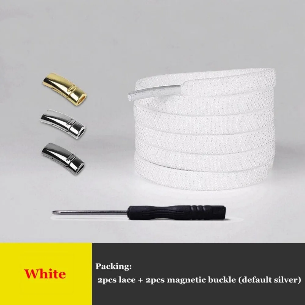 shoelaces magnetic closure fastening locking quick not tiying shoe laces ✈️ free.shipping