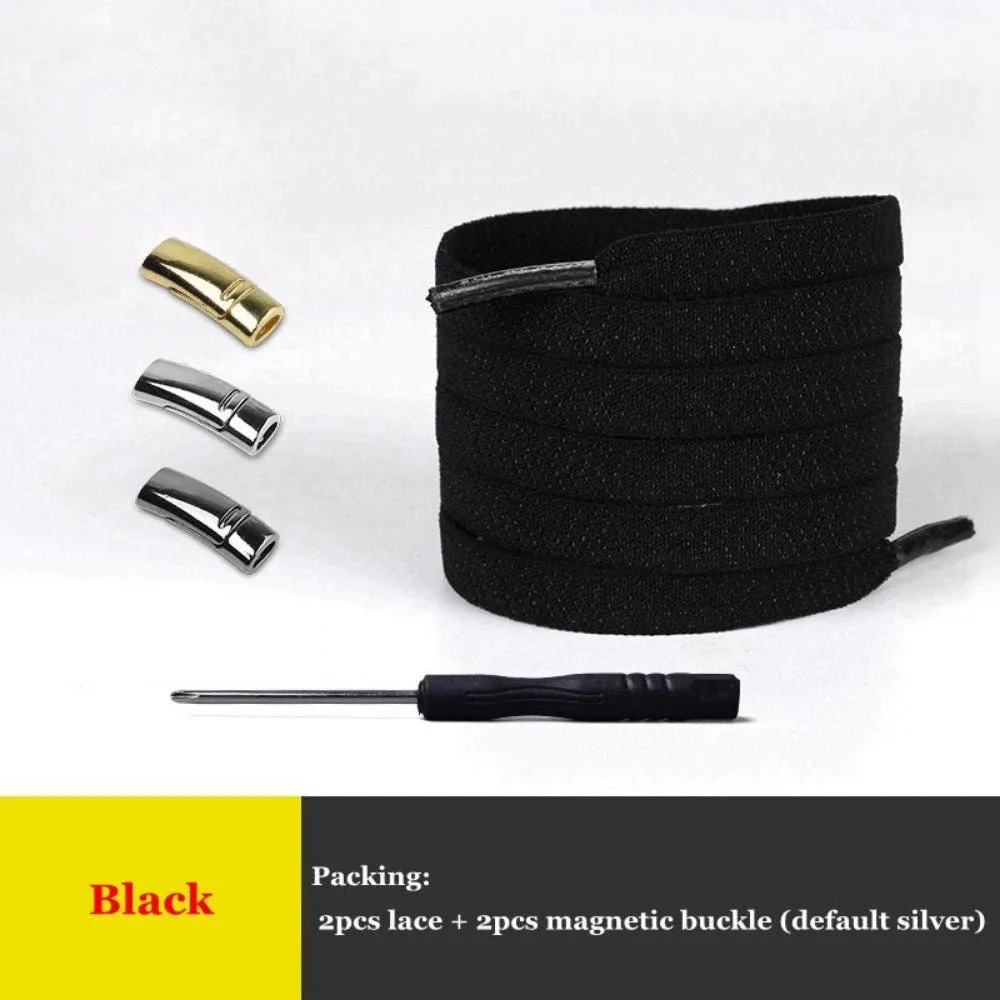 shoelaces magnetic closure fastening locking quick not tiying shoe laces ✈️ free.shipping