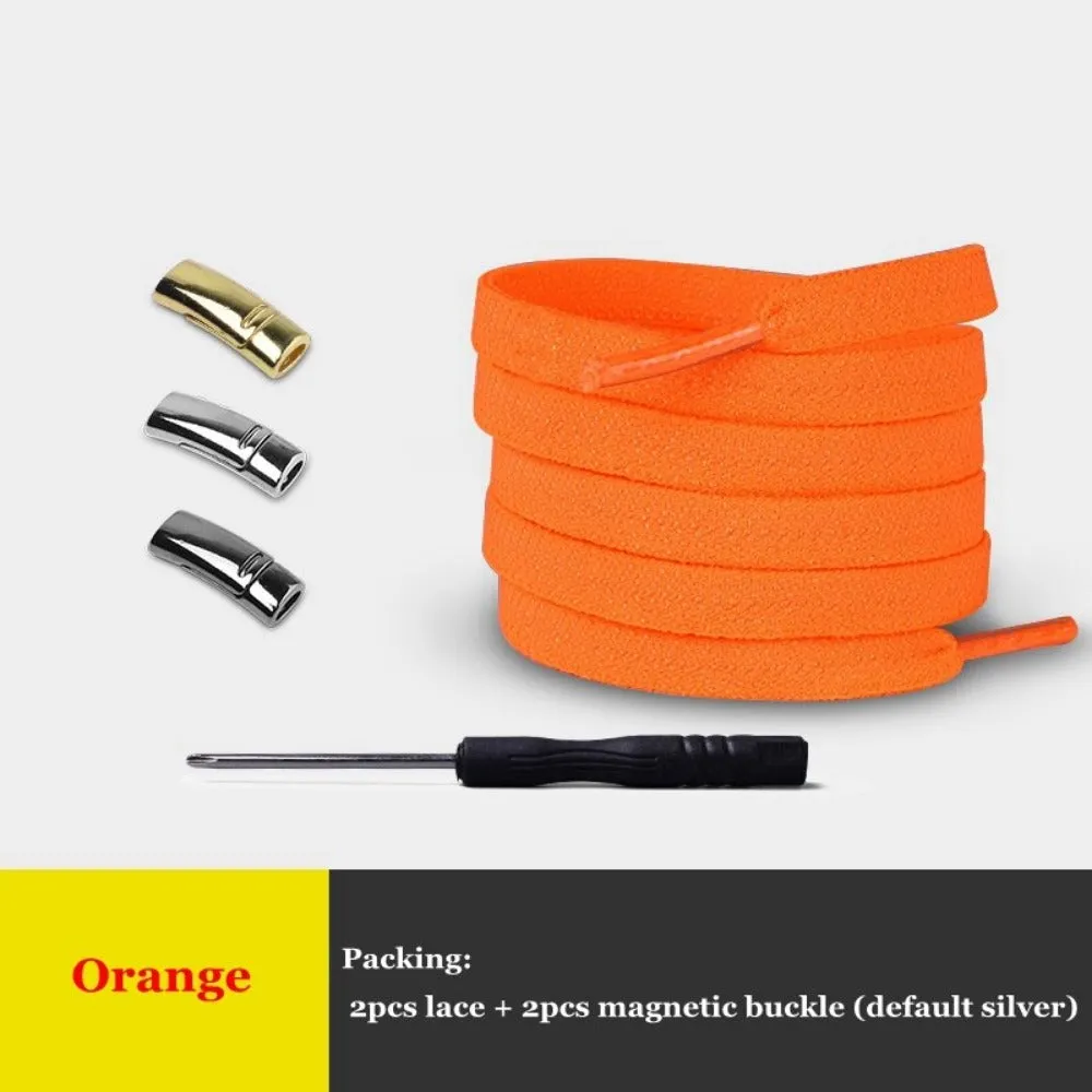 shoelaces magnetic closure fastening locking quick not tiying shoe laces ✈️ free.shipping