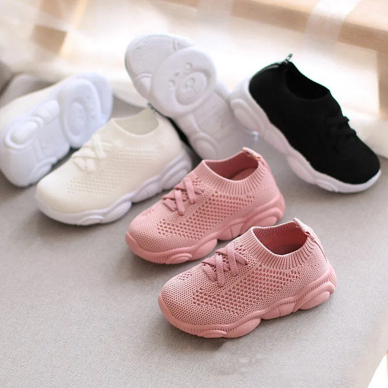 Sneakers Kids Shoes Anti slip Soft Bottom Casual Flat Sneakers Shoes
