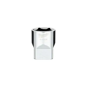 Socket - Milwaukee 1/2 in. Drive 24MM Metric 6-Point Socket with FOUR FLAT™ Sides, 45-34-9125