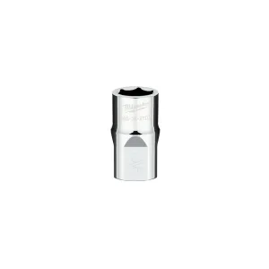 Socket - Milwaukee 1/2 in. Drive 9/16 in. SAE 6-Point Socket with FOUR FLAT™ Sides, 45-34-9101
