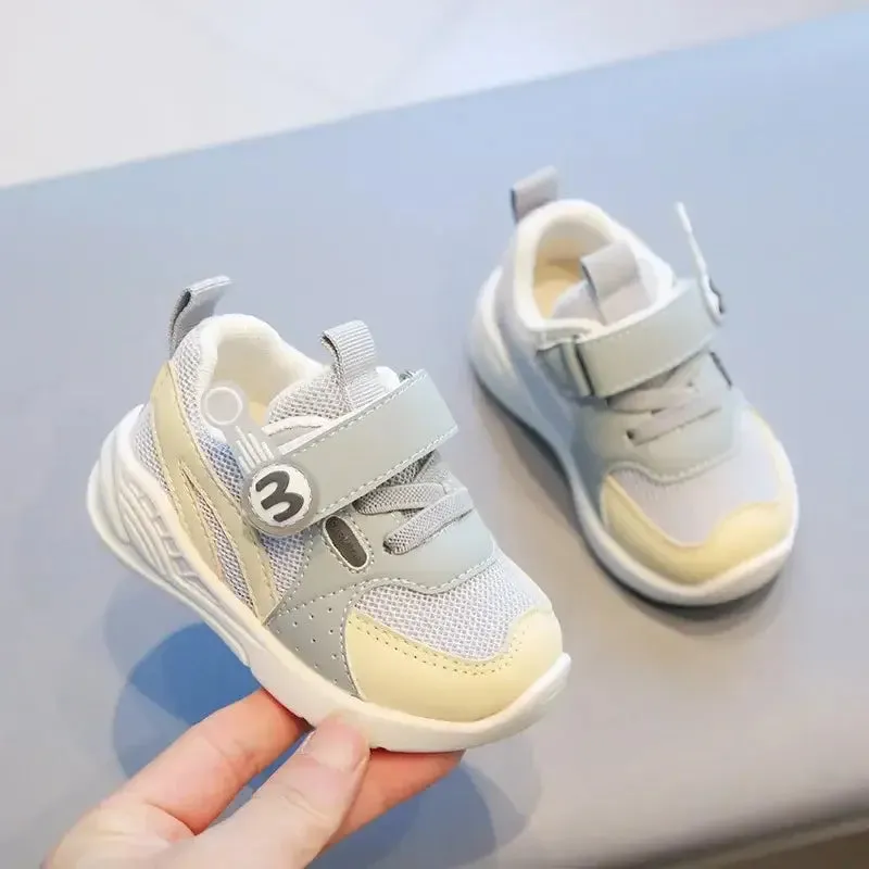 Soft Breathable Toddler Sneakers (1-3 years)