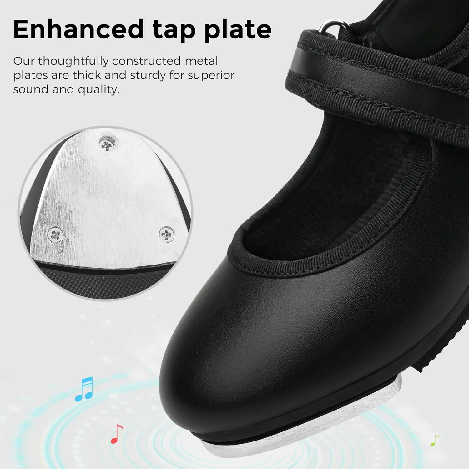 Stelle Tap Shoes for Girls Toddler Boys PU Leather Dance Shoes(Toddler/Little Kid/Big Kid)