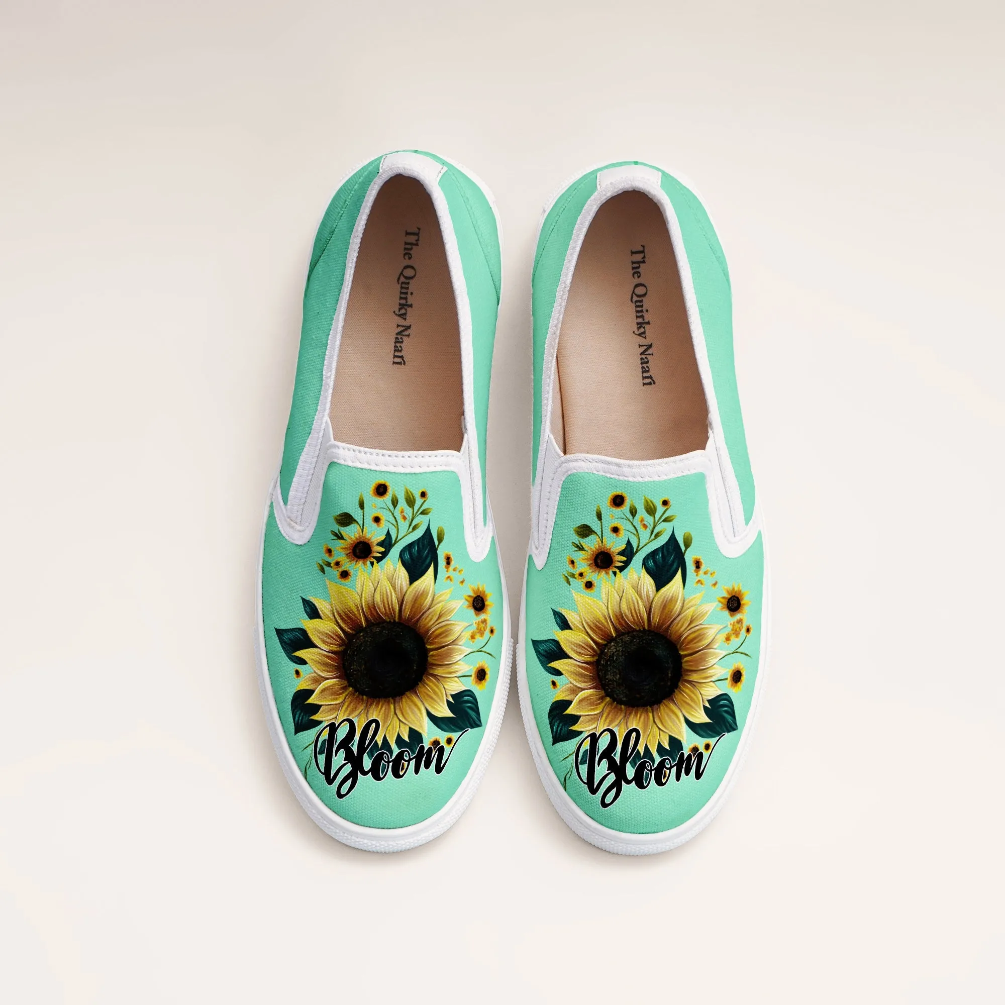 Sunflower Bloom Slipons