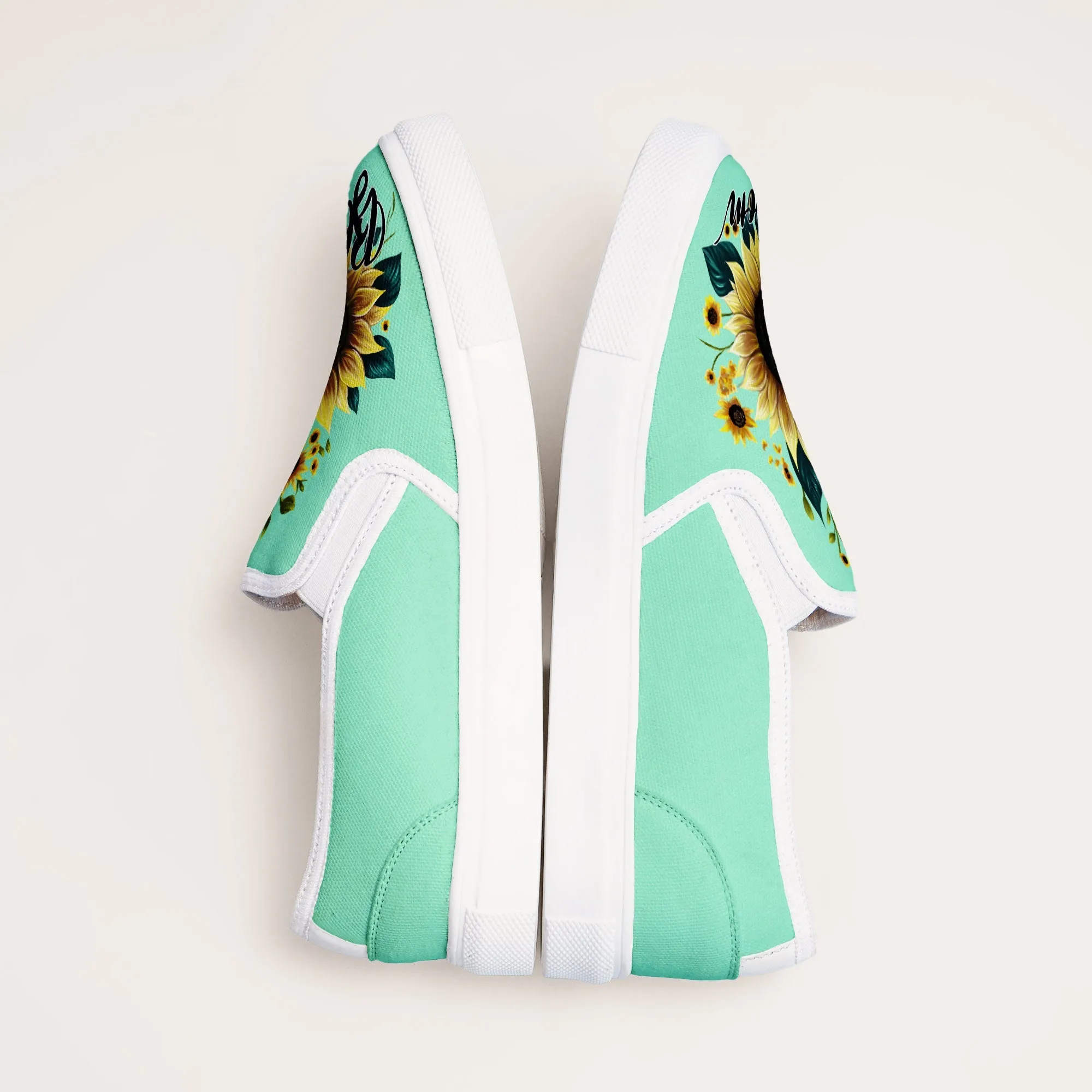 Sunflower Bloom Slipons