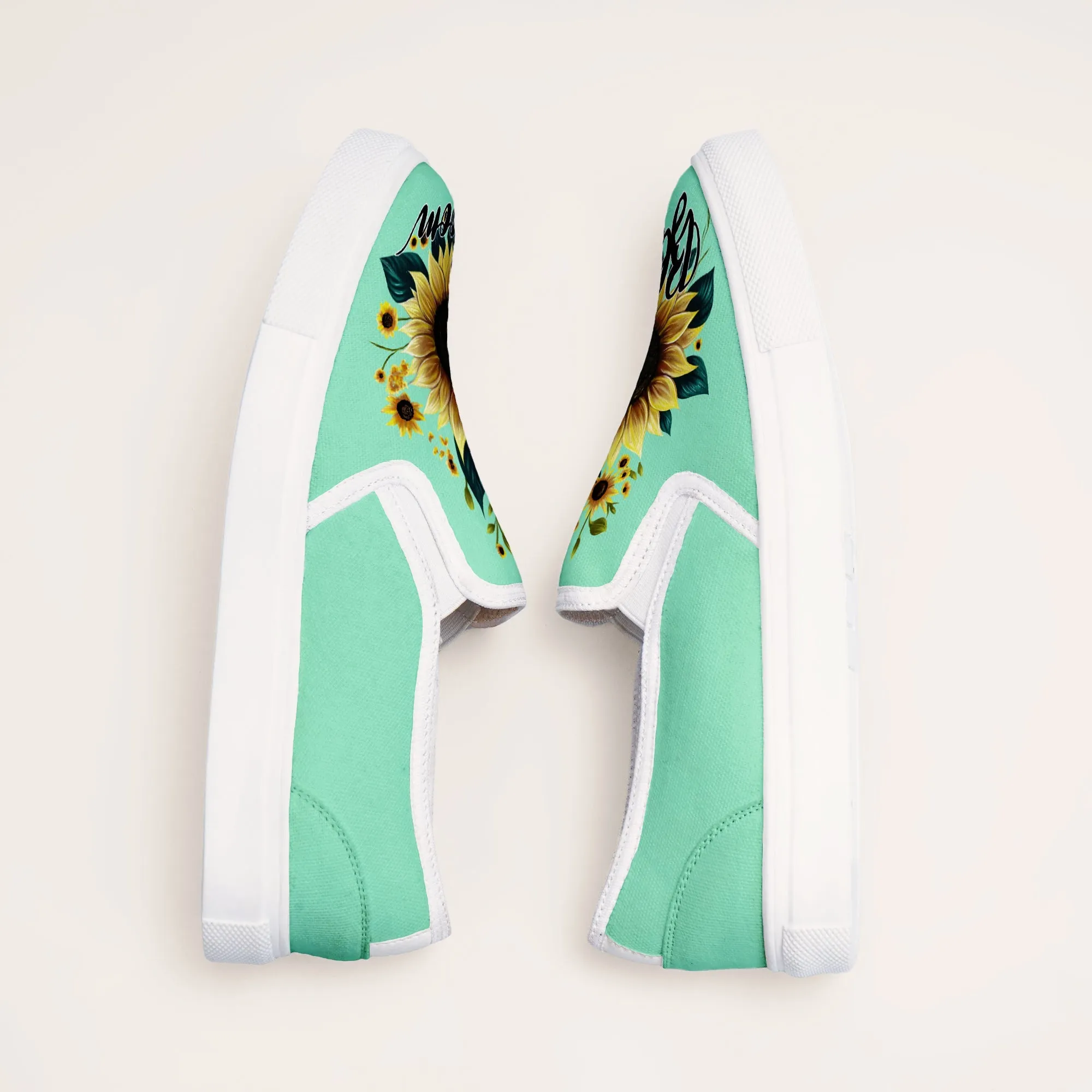 Sunflower Bloom Slipons
