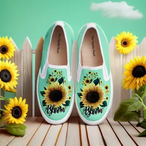 Sunflower Bloom Slipons
