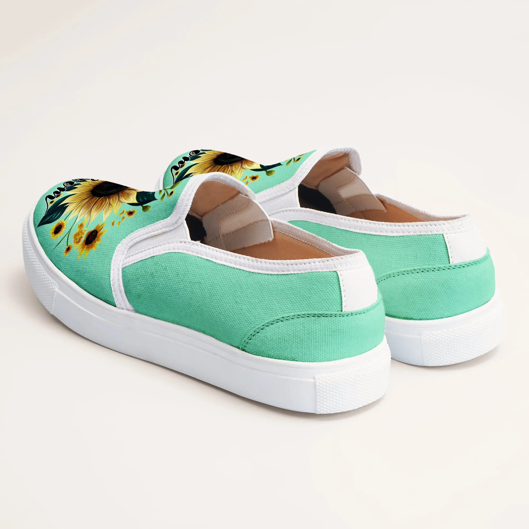 Sunflower Bloom Slipons