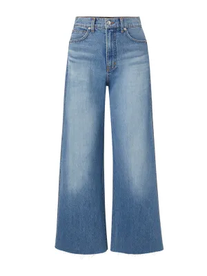 Taylor cropped wide-leg jeans