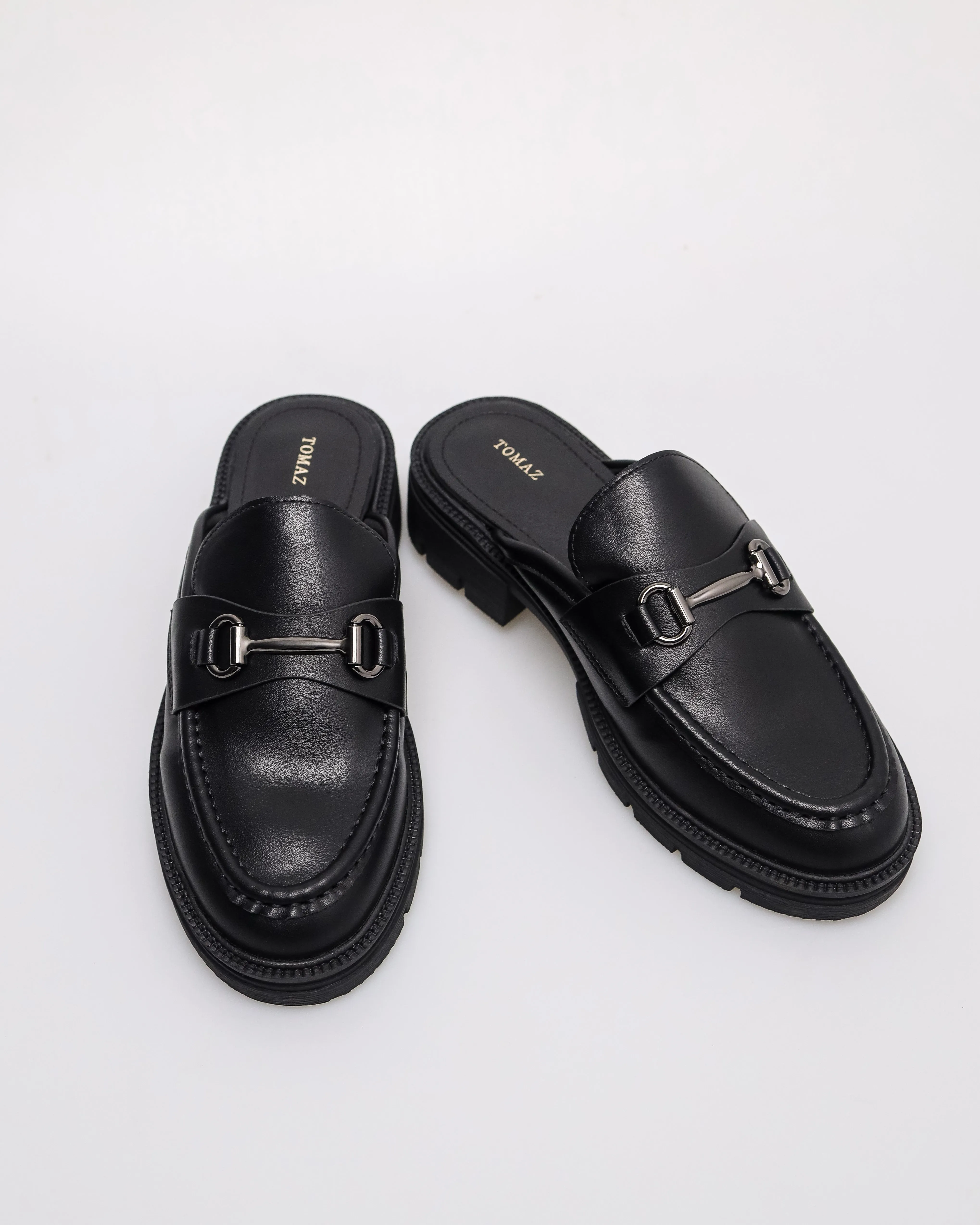 Tomaz NN494 Ladies Horsebit Mules