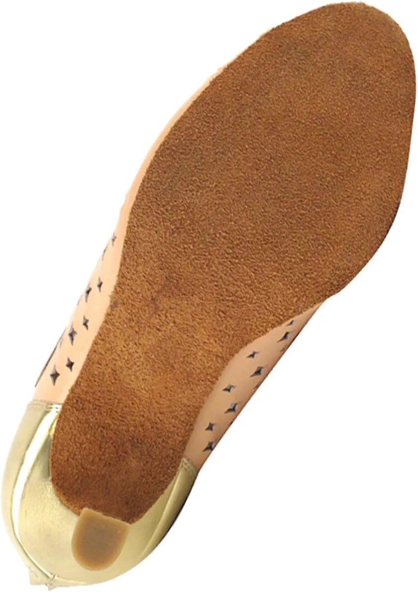 Very Fine Women's Salsa Ballroom Tango Dance Shoes CD3022 Bundle with Shoe Brush 3"