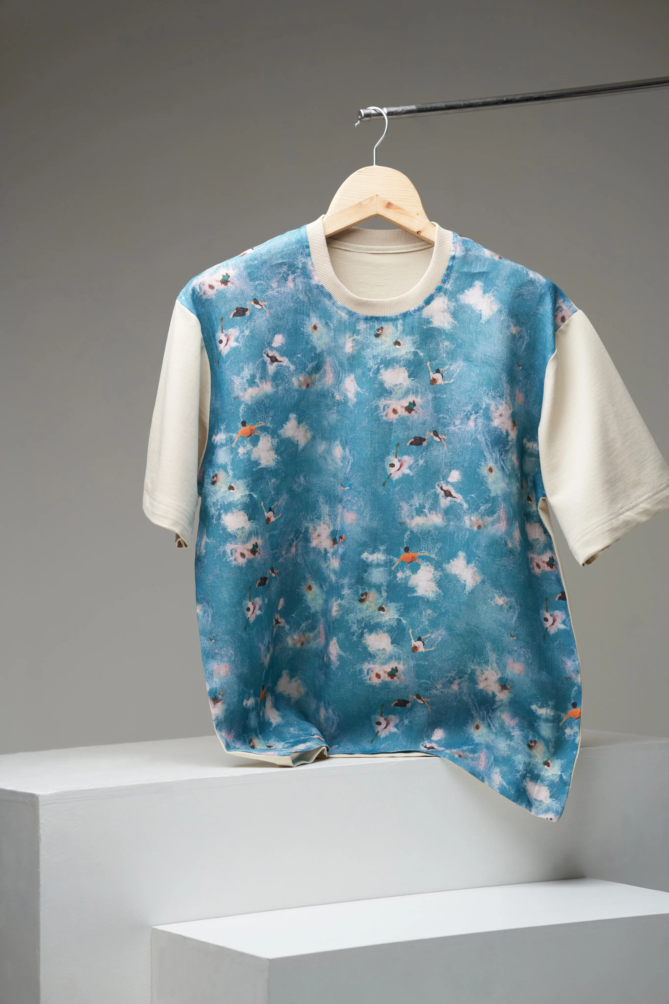 Western Wind (Oversize Linen T-Shirt)  AddysForMen