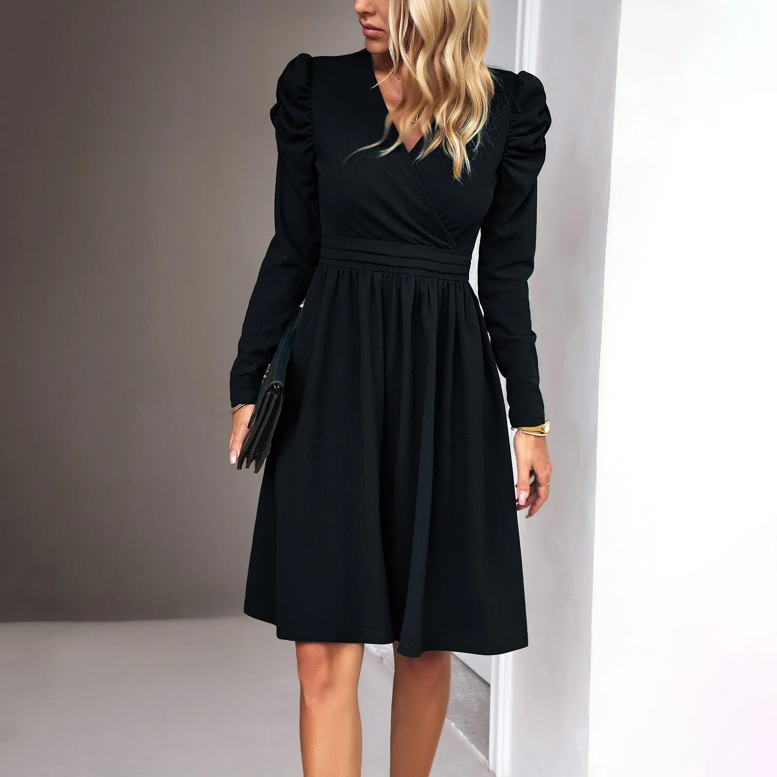 Women's Flattering Midi Dress