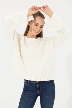 Womens Knitwear Off White