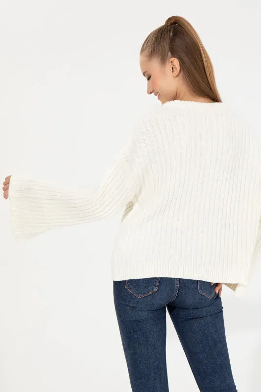 Womens Knitwear Off White